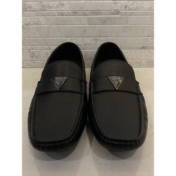 GUESS Men's Alai Moc Toe Slip On Driving Loafers Size 12 WORN 1 TIME! - Picture 1 of 5